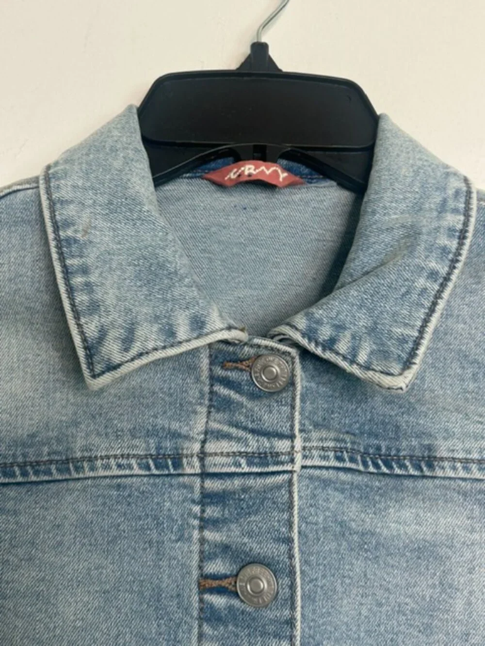 We The Free FP CRVY Fitted Washed Denim Button  Scandalous Coverall Jumpsuit NEW - Picture 5 of 16